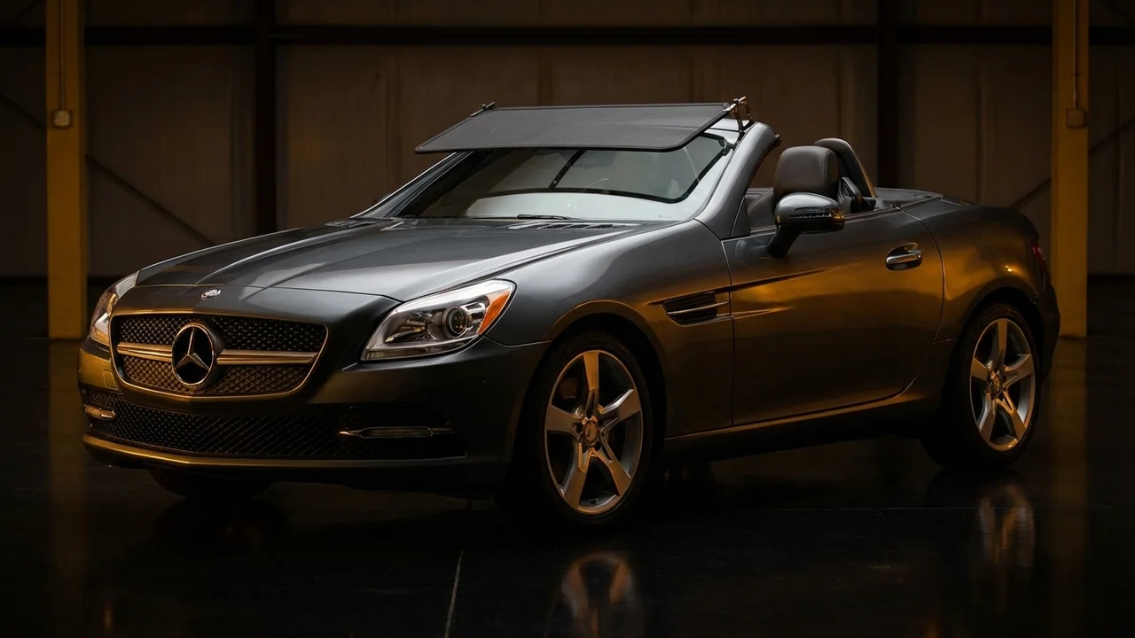 Mercedes-Benz SLK300 Car Windscreen Sunvisor - 1