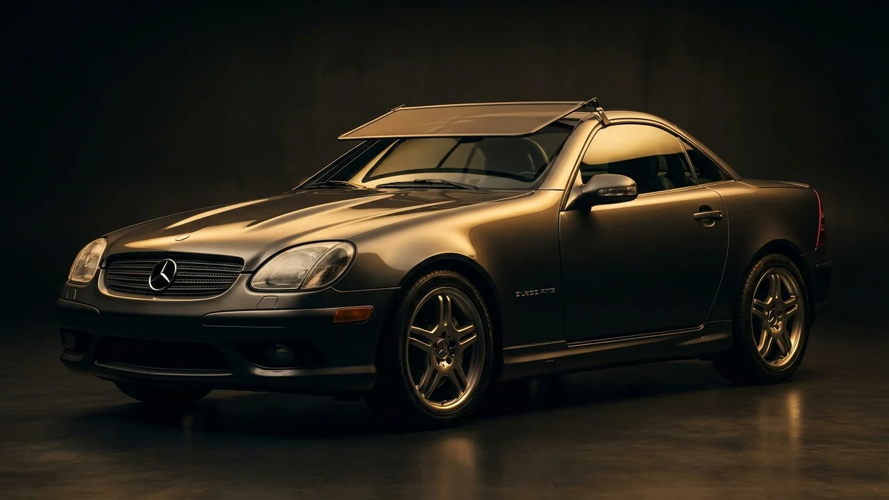 Mercedes-Benz SLK32 AMG Car Windscreen Sunvisor - 1