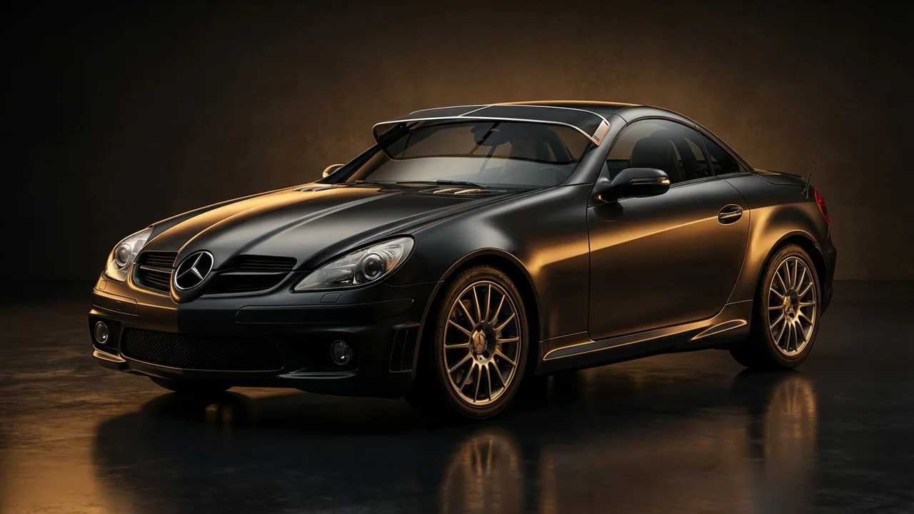 Mercedes-Benz SLK55 AMG Car Windscreen Sunvisor - 1