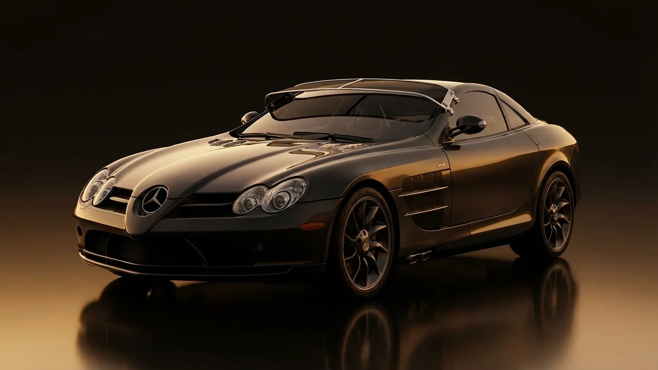 Mercedes-Benz SLR McLaren Car Windscreen Sunvisor - 1