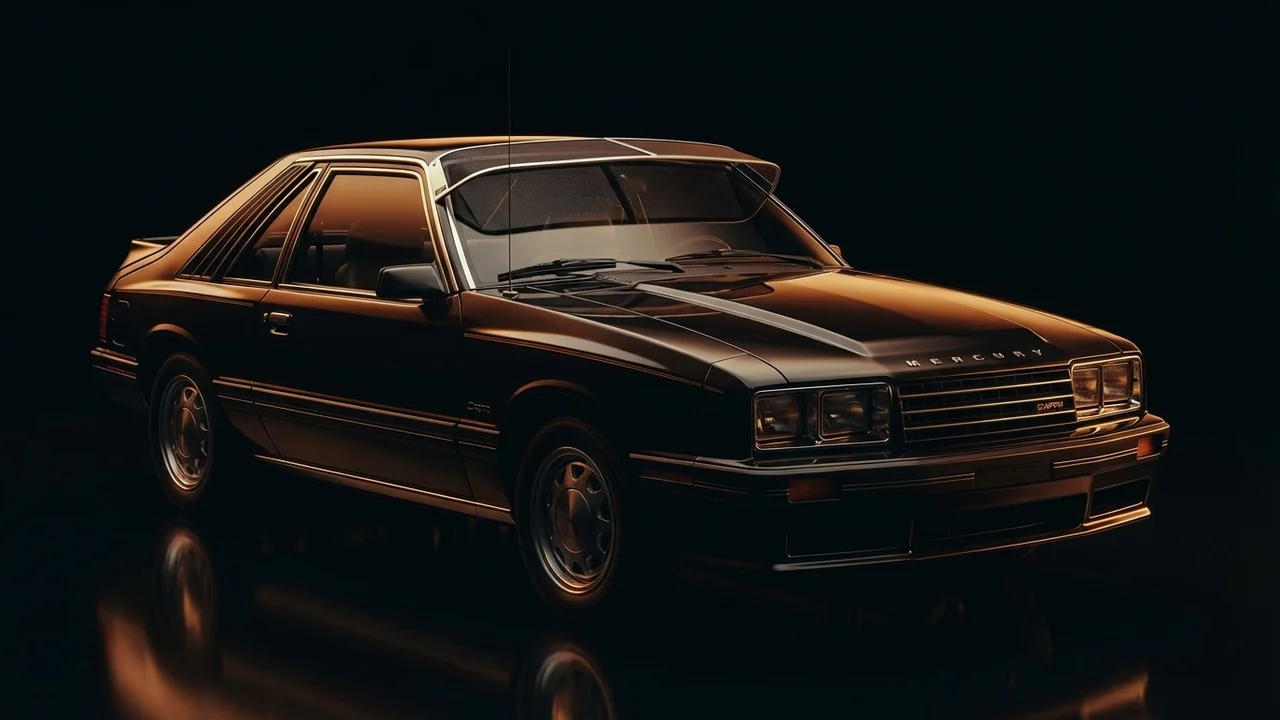 Mercury Capri Car Windscreen Sunvisor - 1