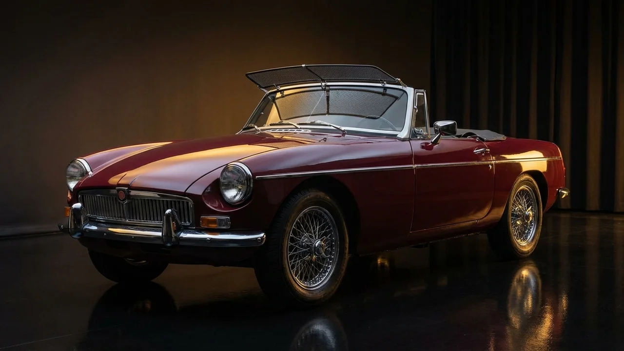 MG MGB Car Windscreen Sunvisor - 1