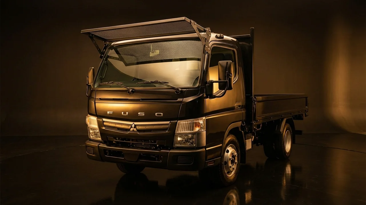 Mitsubishi Fuso Canter FE125 Car Windscreen Sunvisor - 1