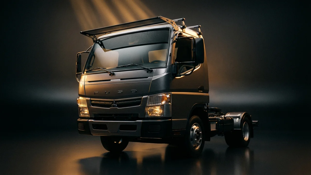 Mitsubishi Fuso FE-CA Car Windscreen Sunvisor - 1