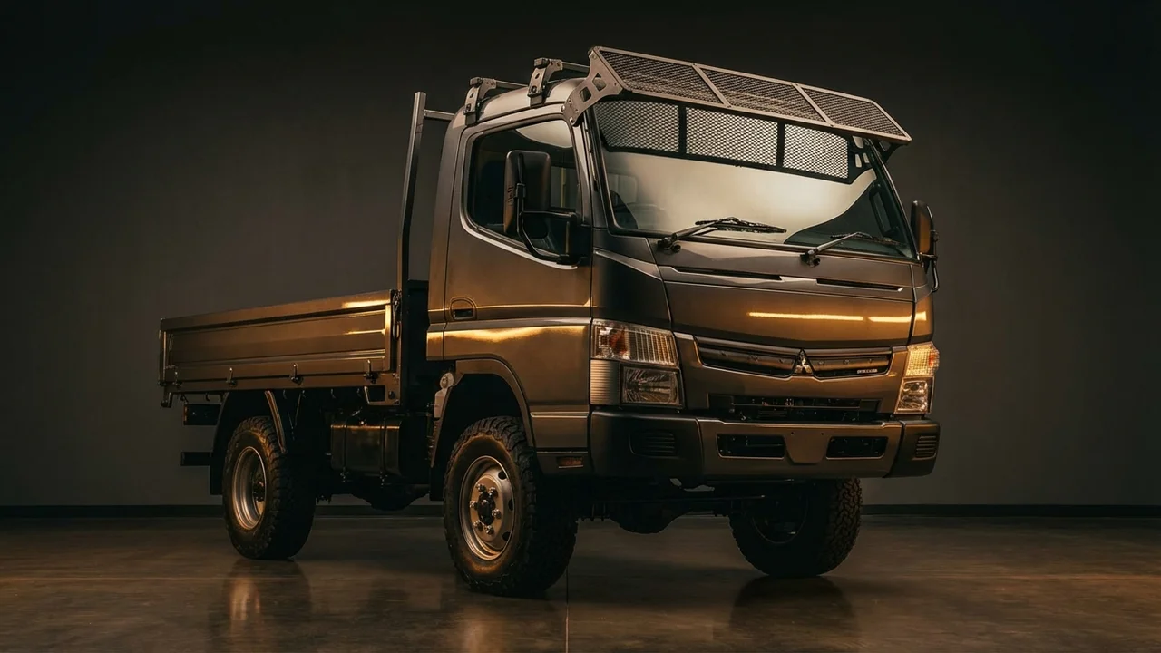 Mitsubishi Fuso FG Car Windscreen Sunvisor - 1