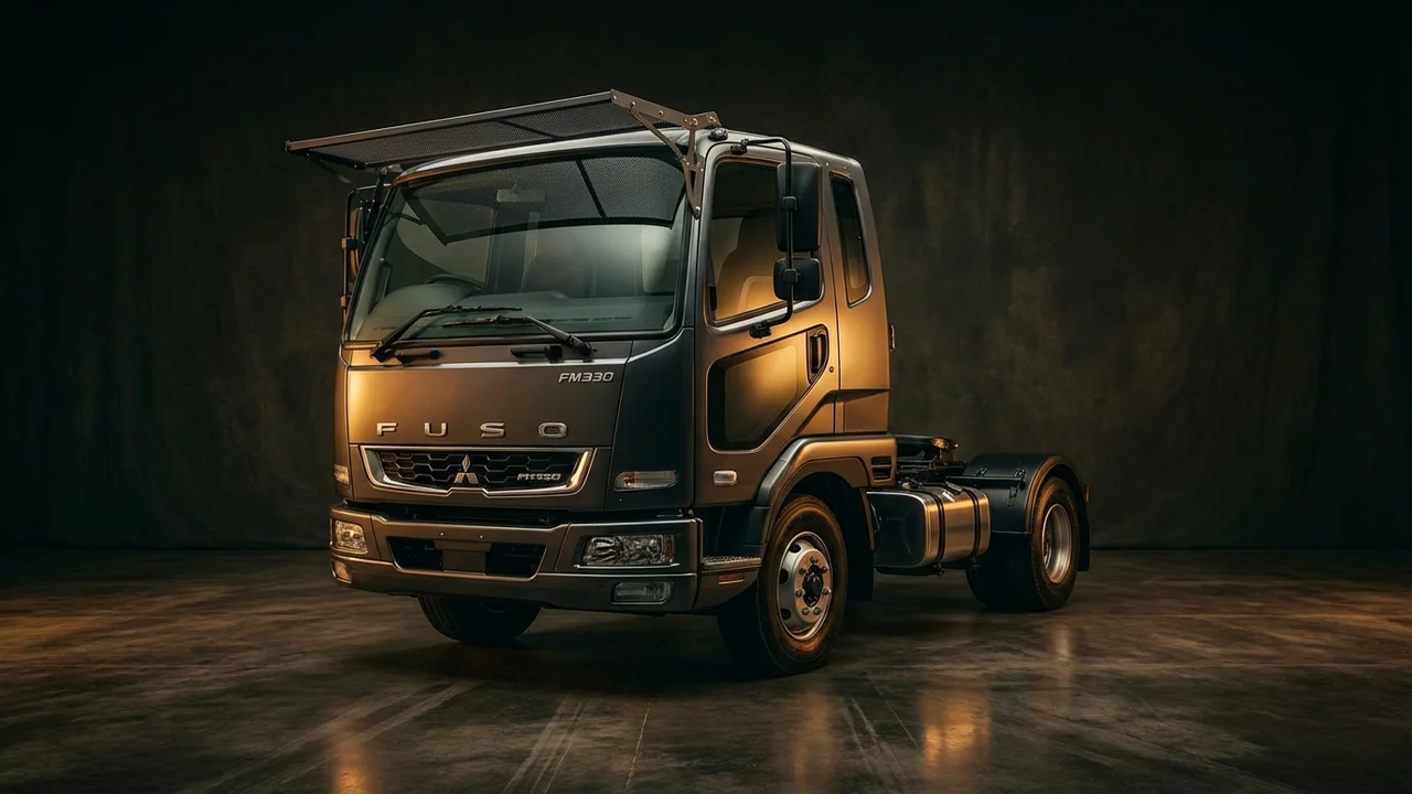 Mitsubishi Fuso FM330 Car Windscreen Sunvisor - 1