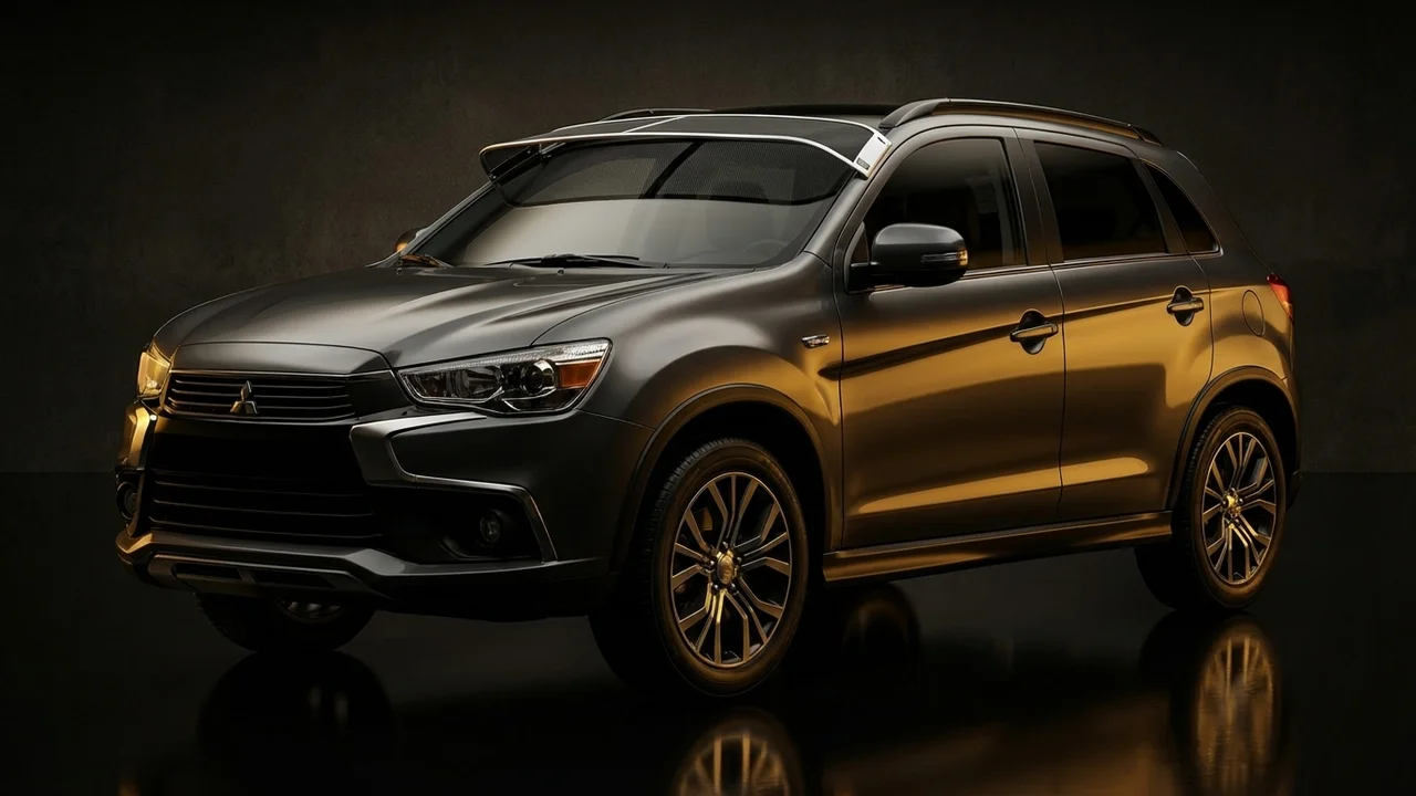 Mitsubishi Outlander Sport Car Windscreen Sunvisor - 1