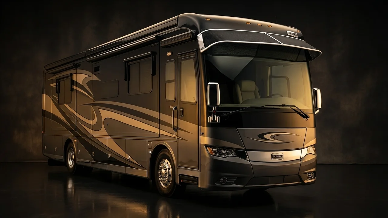 Newmar Supreme Aire Car Windscreen Sunvisor - 1