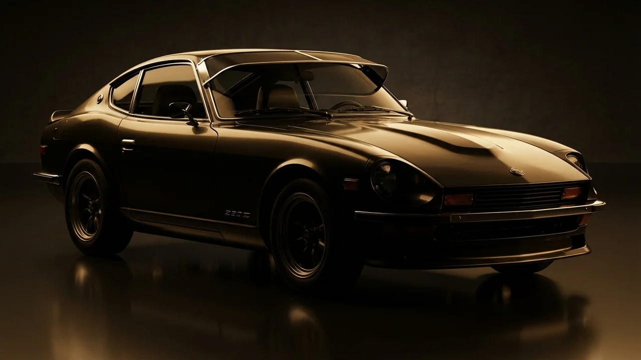 Nissan 280Z Car Windscreen Sunvisor - 1