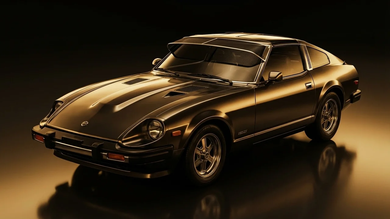 Nissan 280ZX Car Windscreen Sunvisor - 1