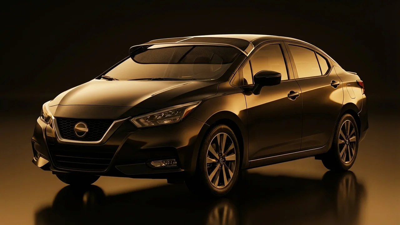 Nissan Almera Car Windscreen Sunvisor - 1