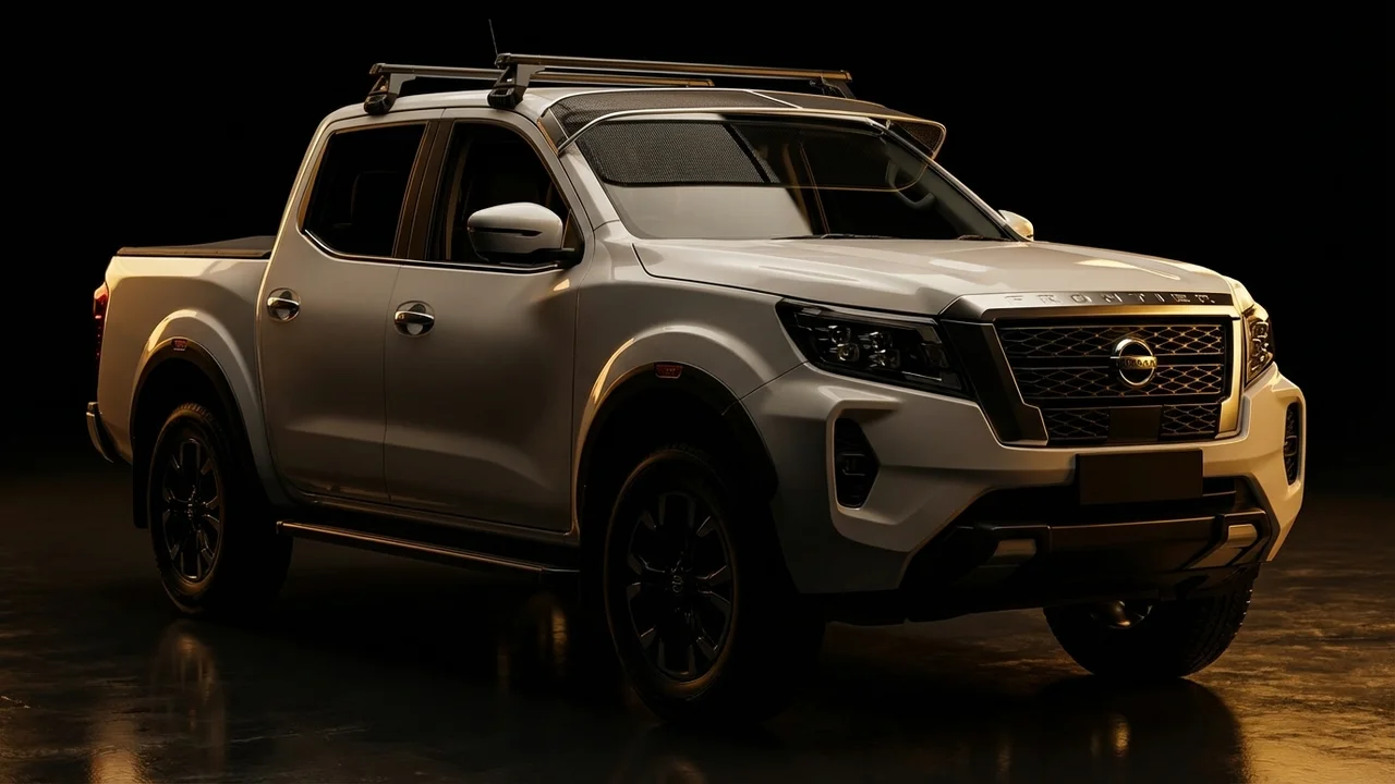 Nissan NP300 Frontier Car Windscreen Sunvisor - 1