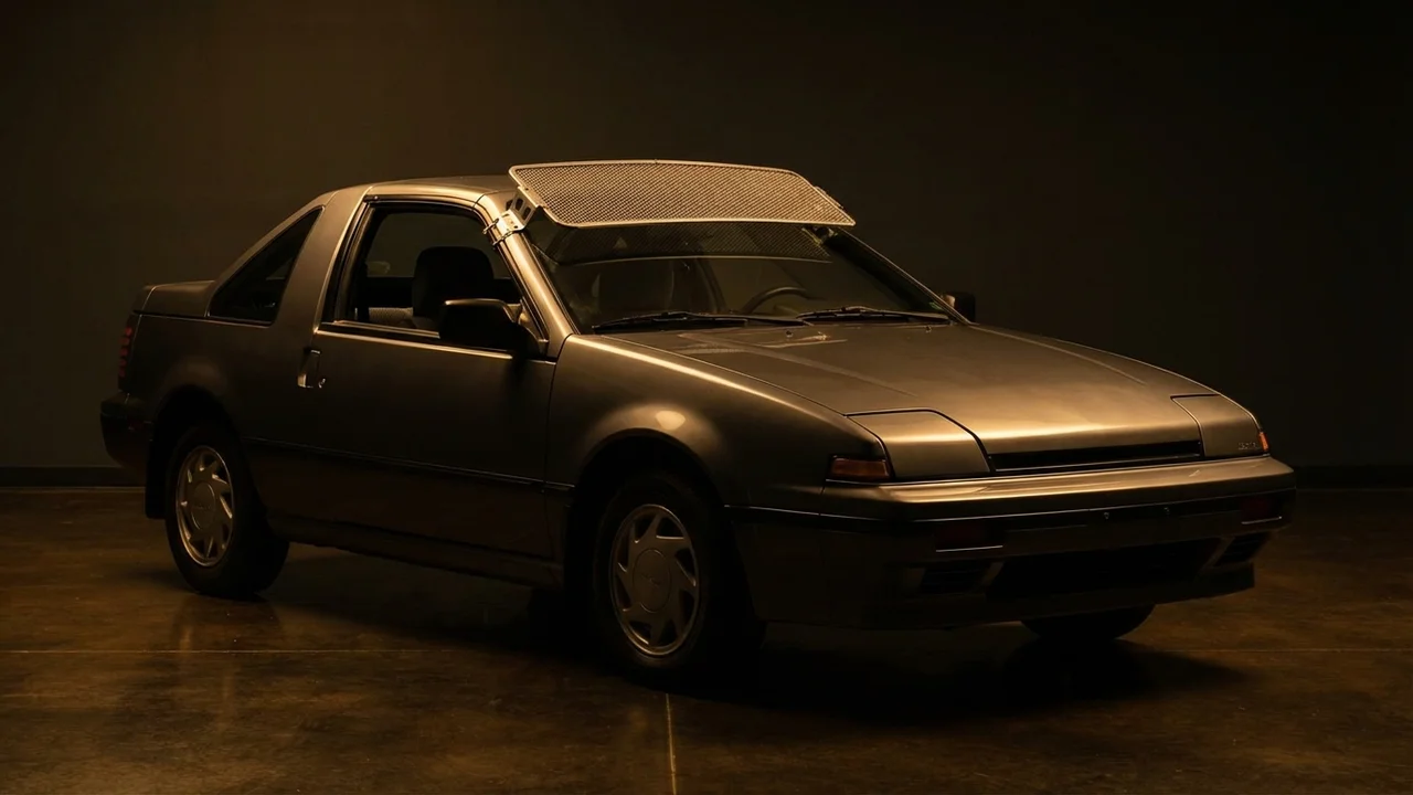 Nissan Pulsar NX Car Windscreen Sunvisor - 1