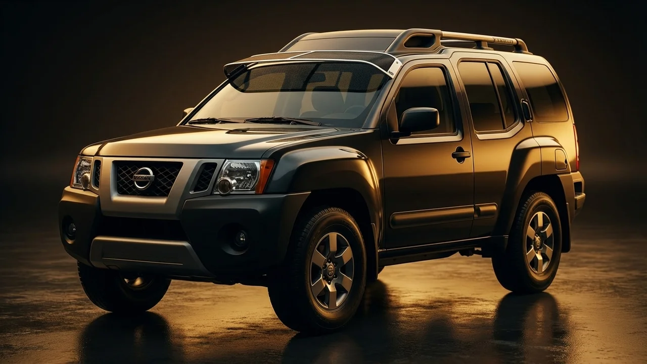 Nissan Xterra Car Windscreen Sunvisor - 1