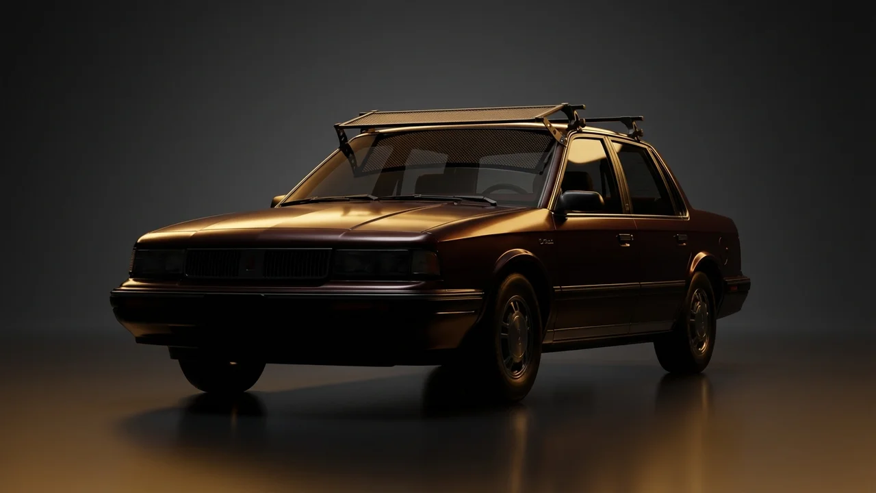 Oldsmobile Cutlass Ciera Car Windscreen Sunvisor - 1