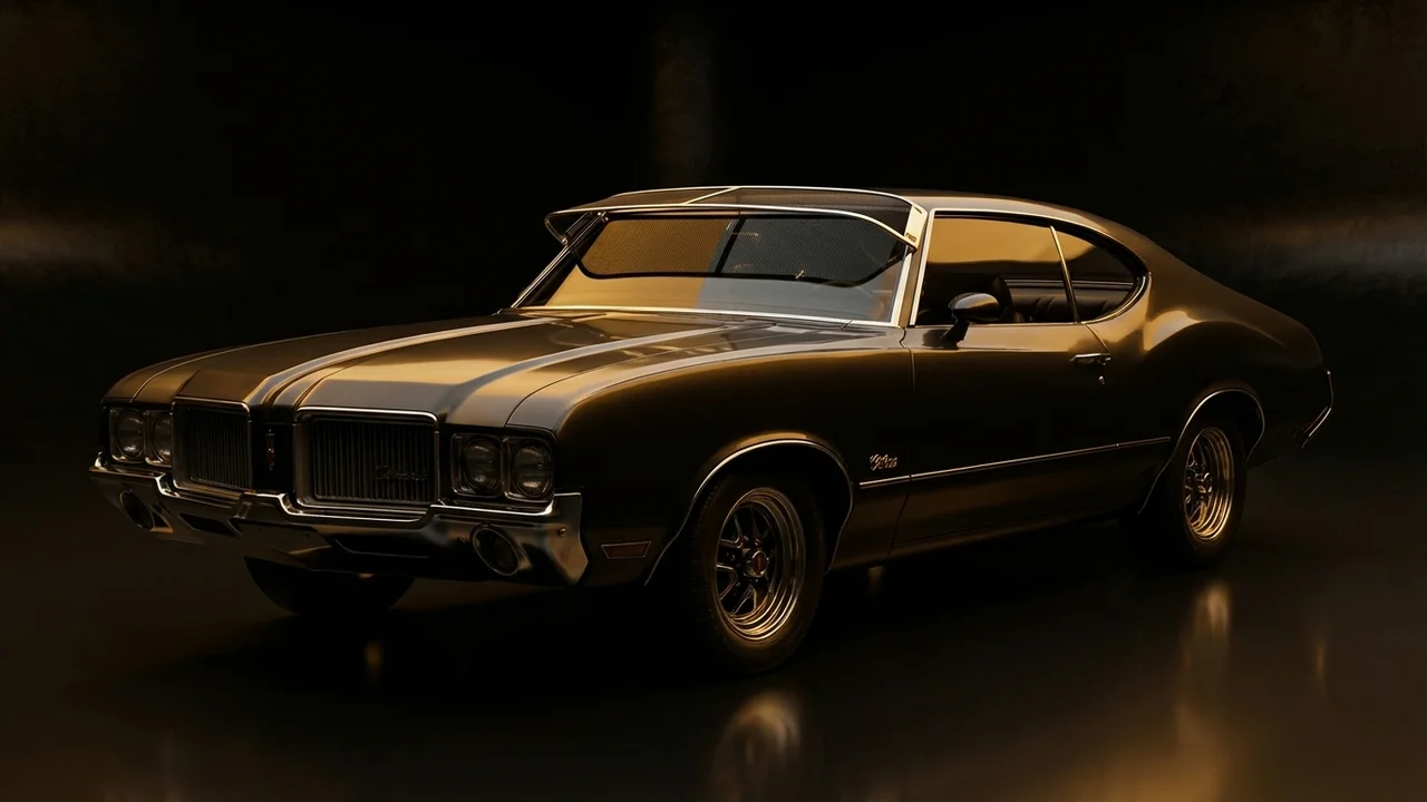 Oldsmobile Cutlass Car Windscreen Sunvisor - 1