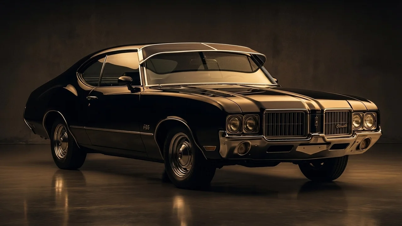 Oldsmobile F85 Car Windscreen Sunvisor - 1