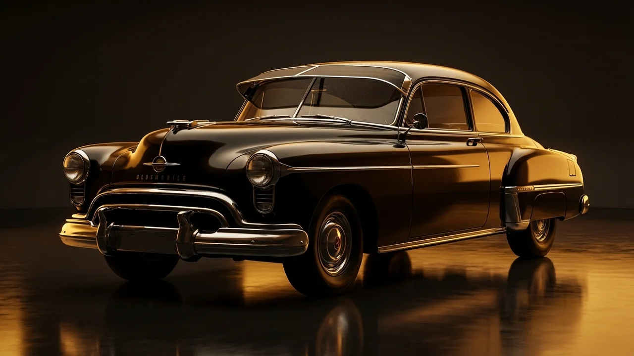 Oldsmobile Golden Rocket 88 Car Windscreen Sunvisor - 88