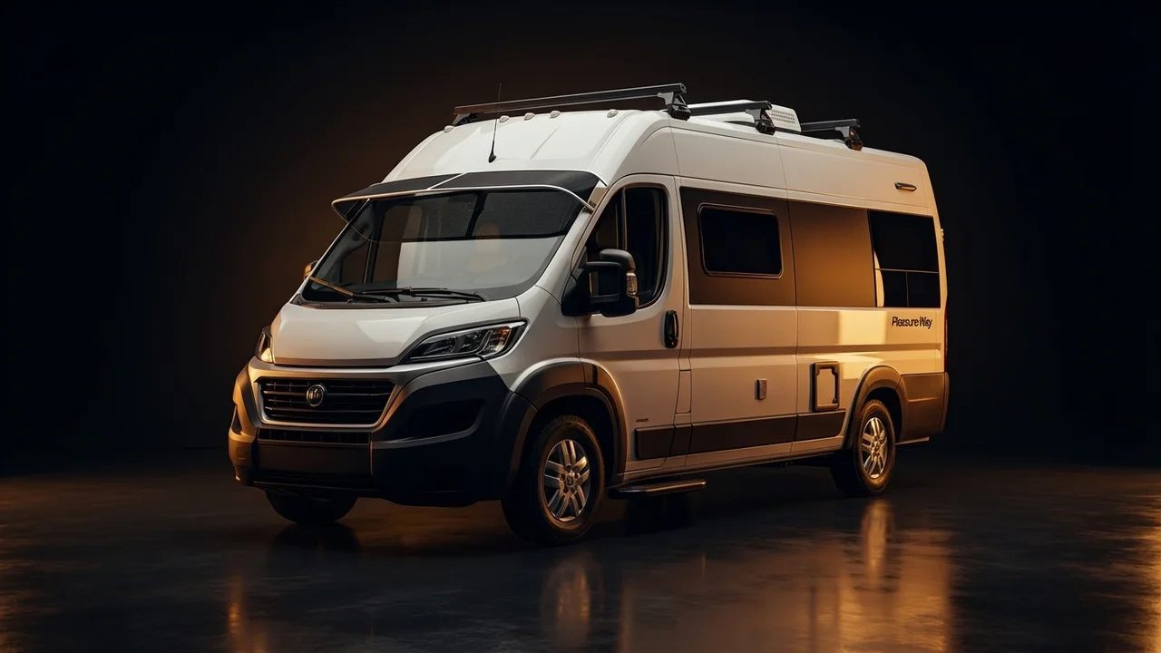 Pleasure-Way Ascent Car Windscreen Sunvisor - 1