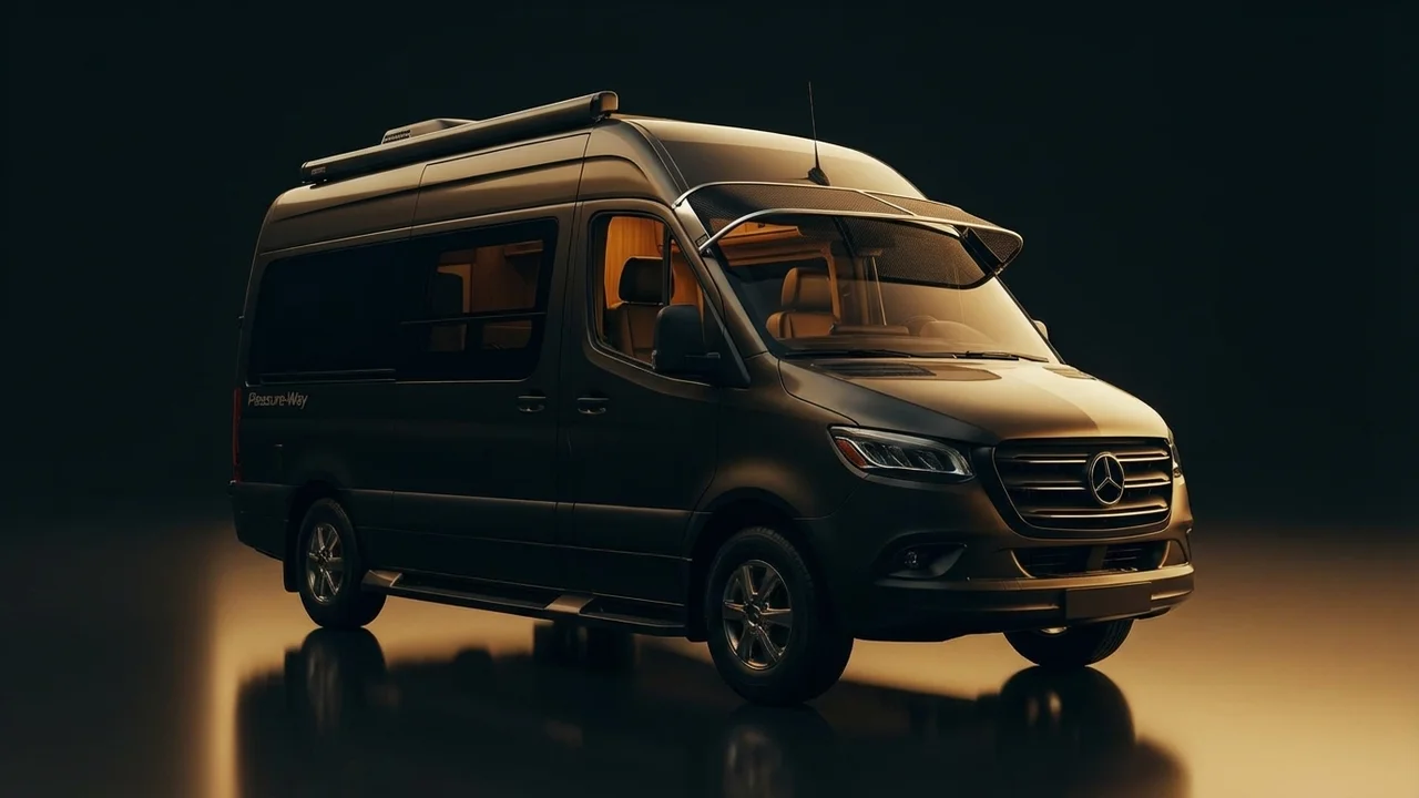 Pleasure-Way Tofino Car Windscreen Sunvisor - 1