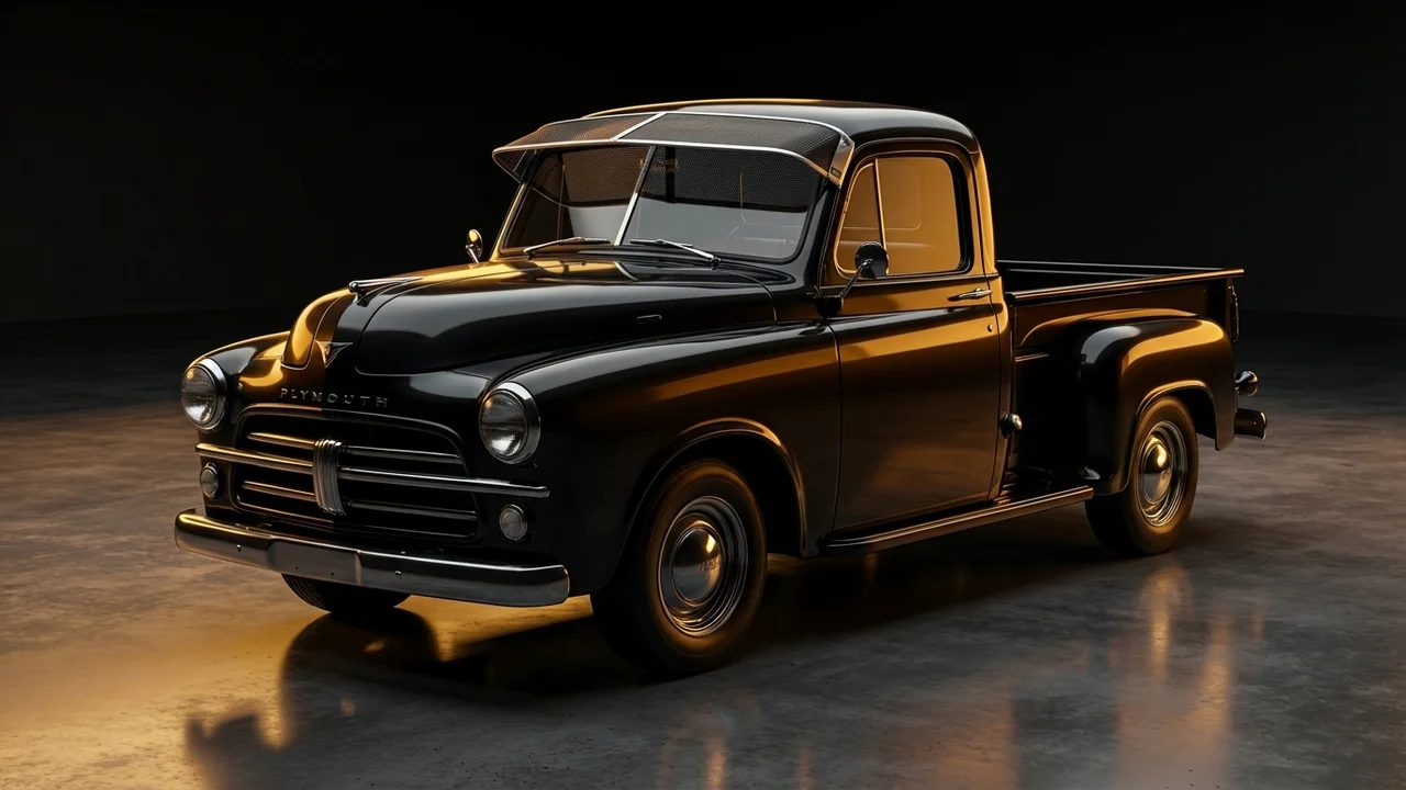 Plymouth Arrow Pickup Car Windscreen Sunvisor - 1