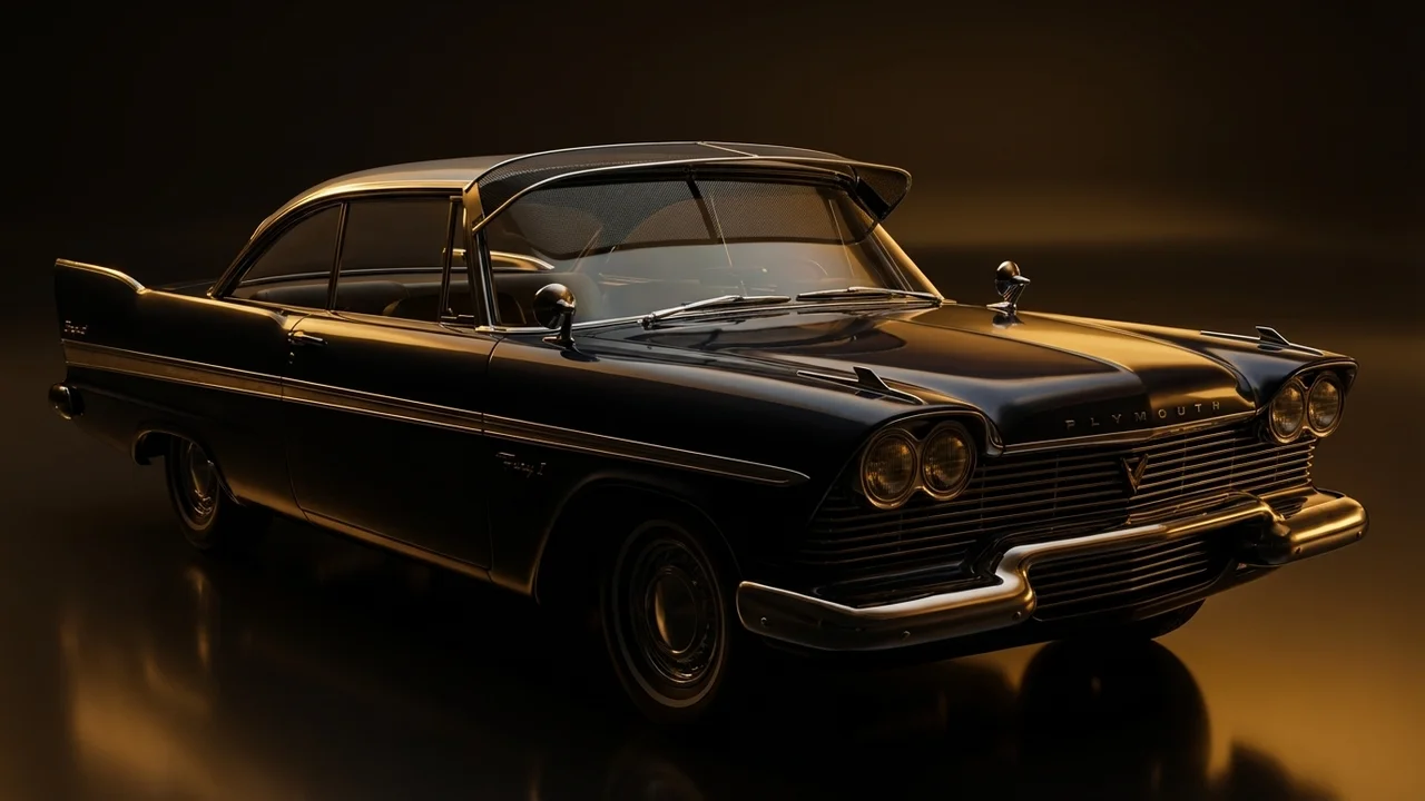 Plymouth Fury I Car Windscreen Sunvisor - 1