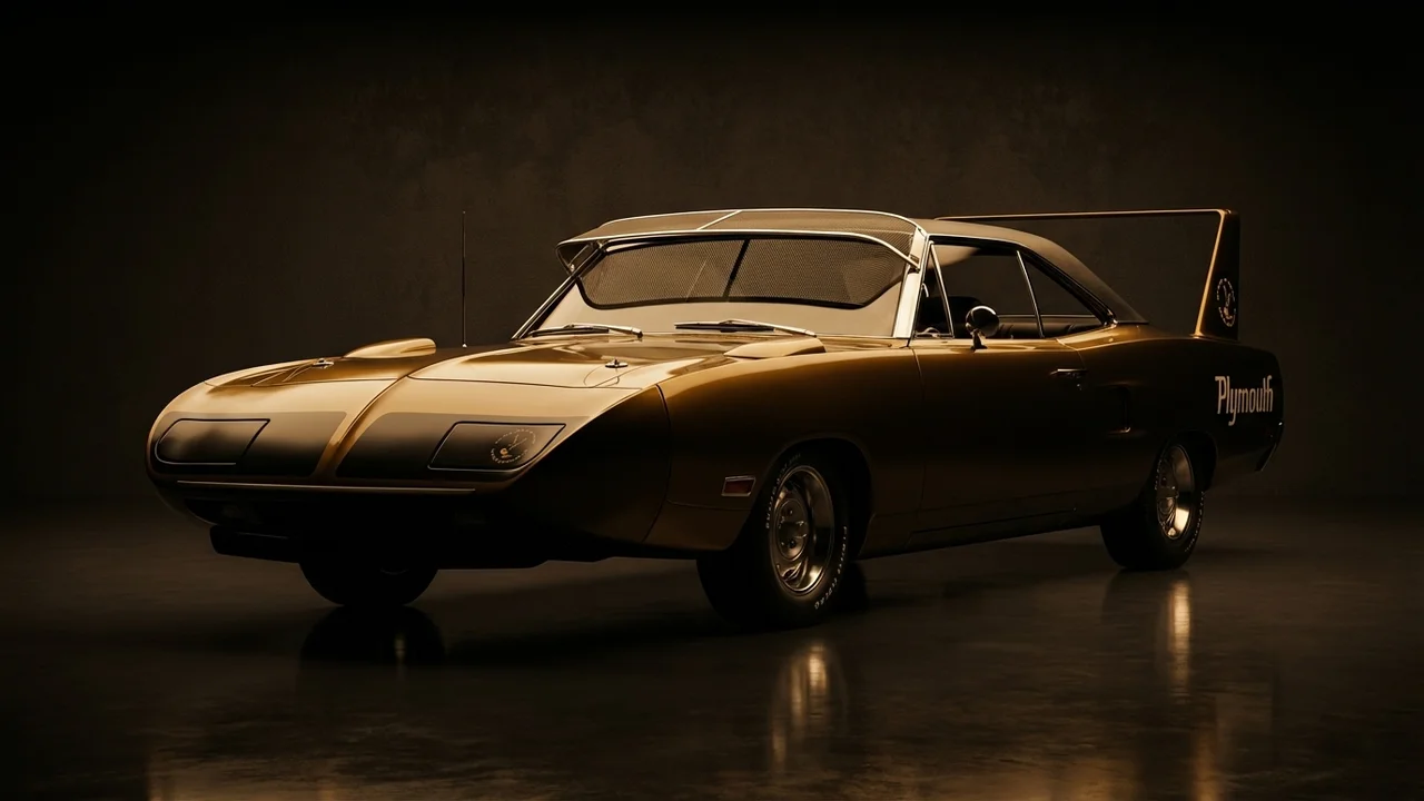 Plymouth Superbird Car Windscreen Sunvisor - 1