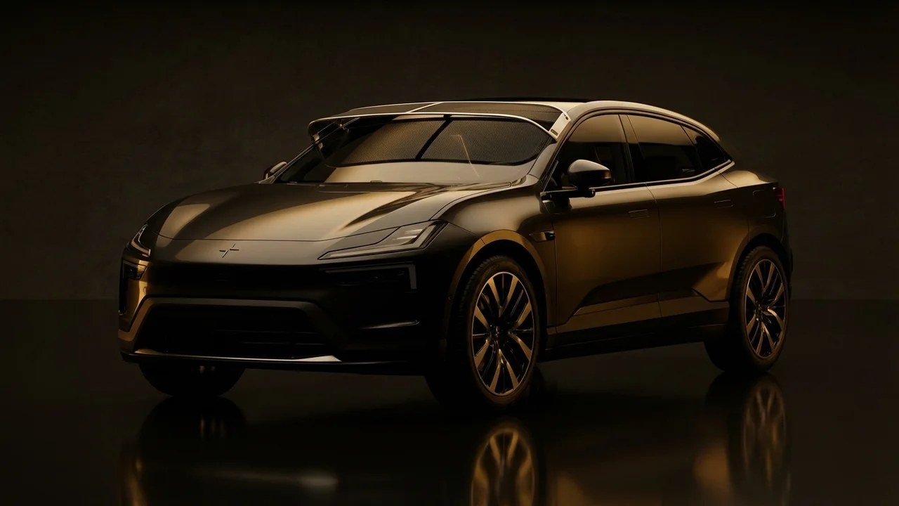 Polestar Polestar 4 Car Windscreen Sunvisor - 4