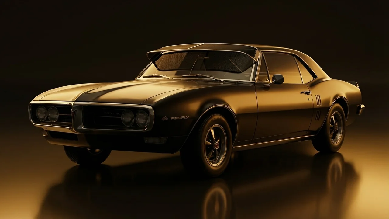 Pontiac Firefly Car Windscreen Sunvisor - 1