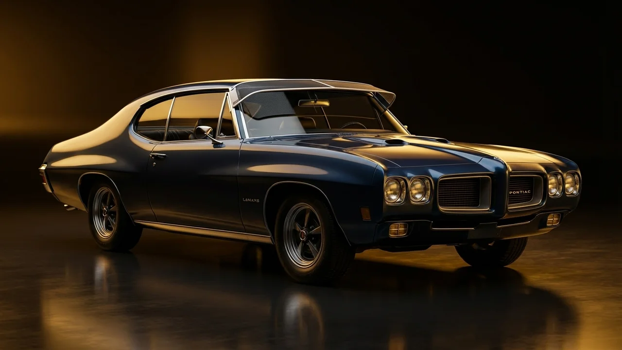 Pontiac LeMans Car Windscreen Sunvisor - 1