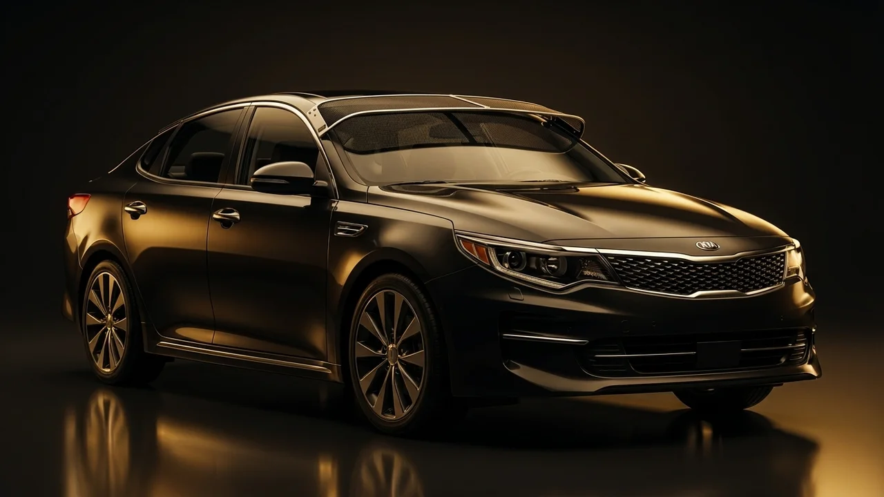 Pontiac Optima Car Windscreen Sunvisor - 1