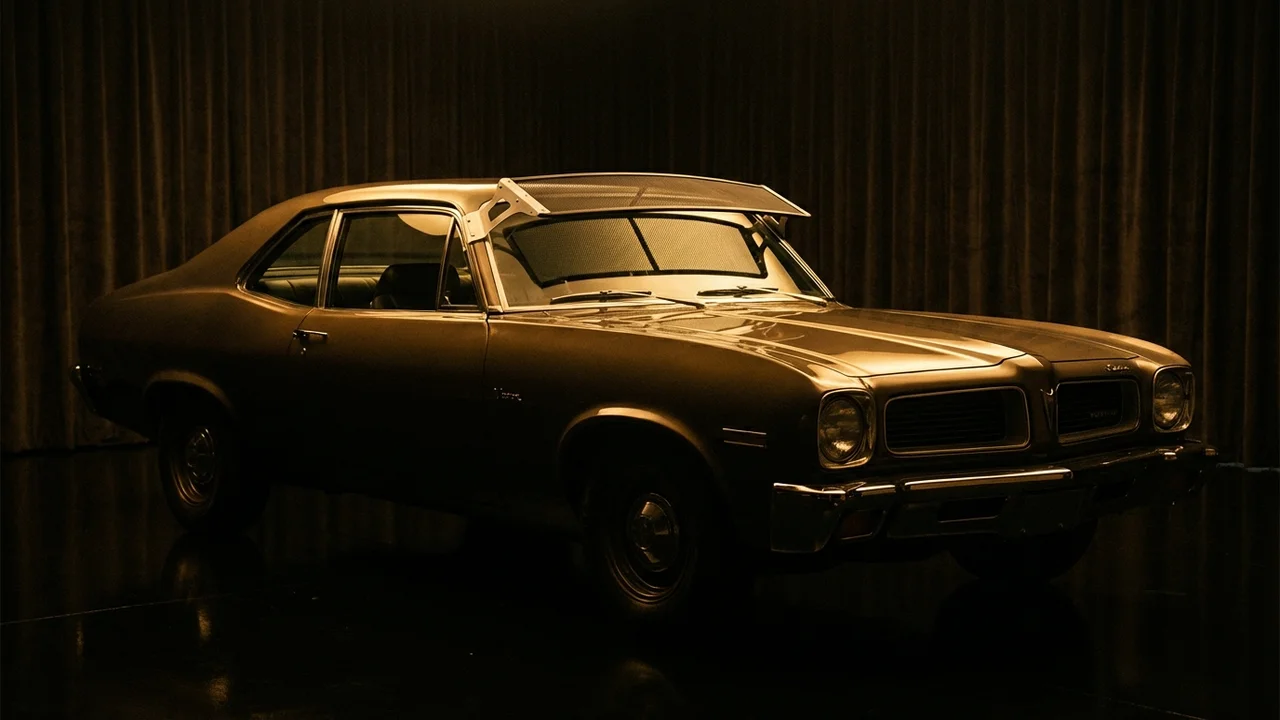 Pontiac Ventura Car Windscreen Sunvisor - 1