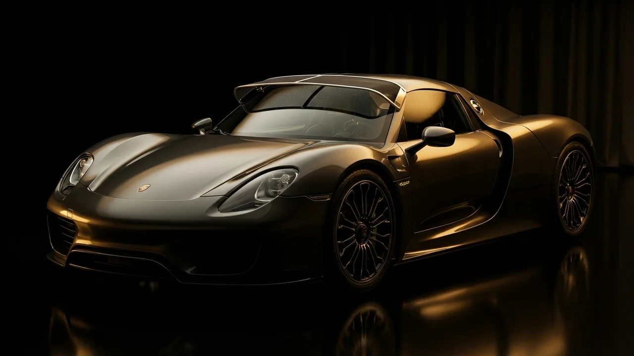 Porsche 918 Spyder Car Windscreen Sunvisor - 1