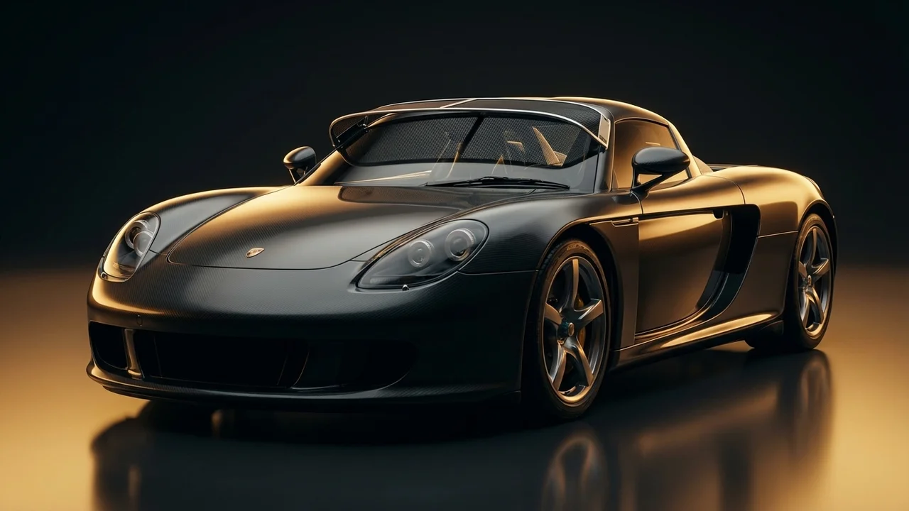 Porsche Carrera GT Car Windscreen Sunvisor - 1