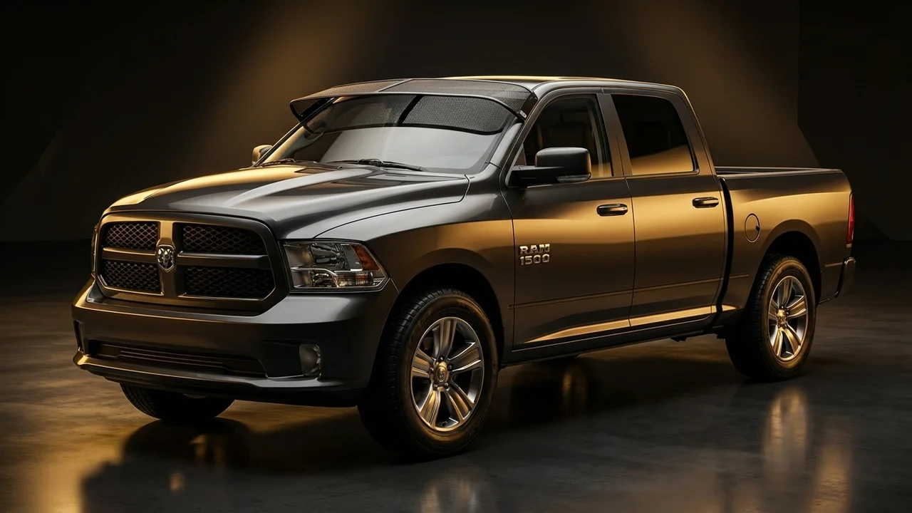 Ram 1500 Classic Car Windscreen Sunvisor - 1