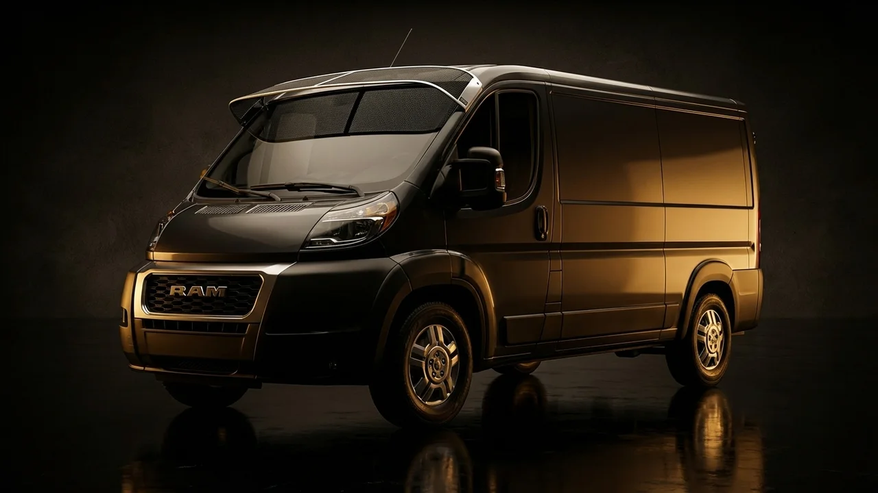 Ram ProMaster EV Car Windscreen Sunvisor - 1