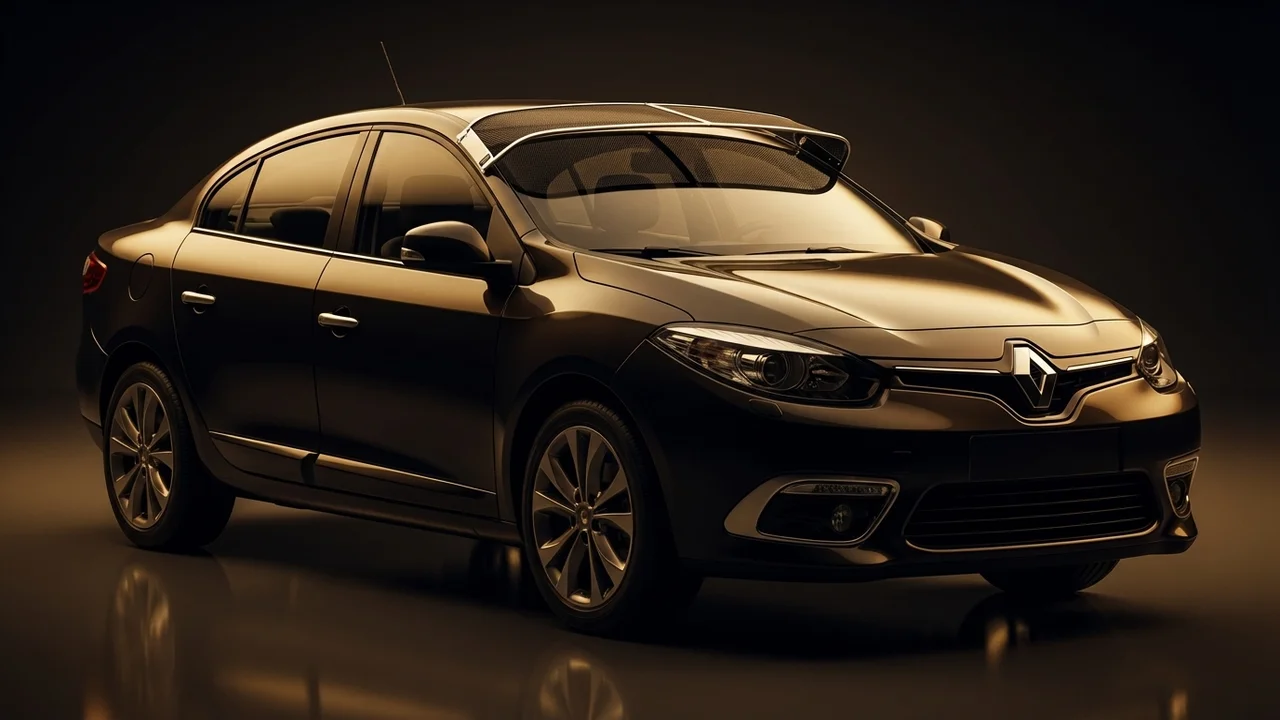 Renault Fluence Car Windscreen Sunvisor - 1