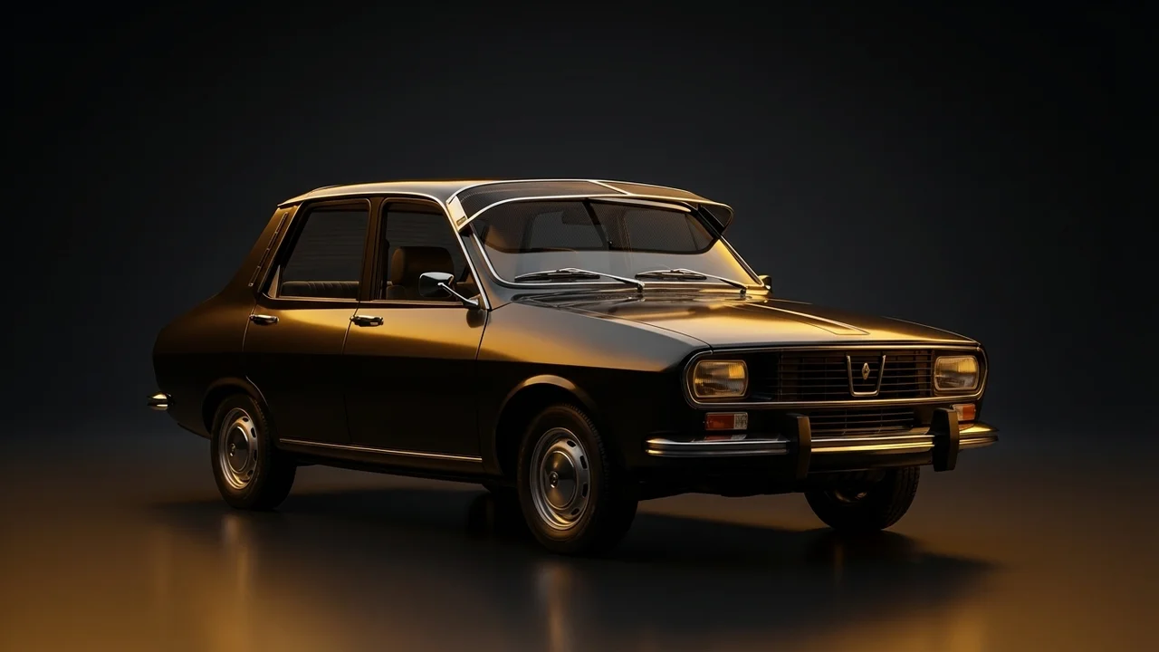 Renault R12 Car Windscreen Sunvisor - 1