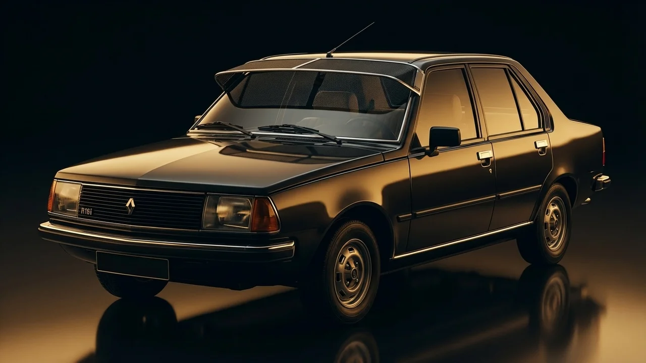 Renault R18i Car Windscreen Sunvisor - 1