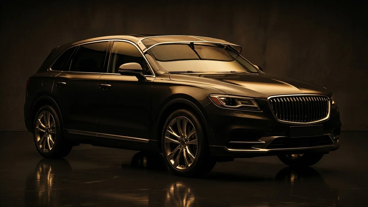 Roadtrek Chase Car Windscreen Sunvisor - 1