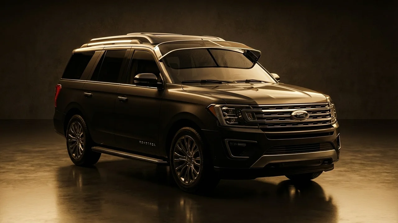 Roadtrek SS Agile Car Windscreen Sunvisor - 1