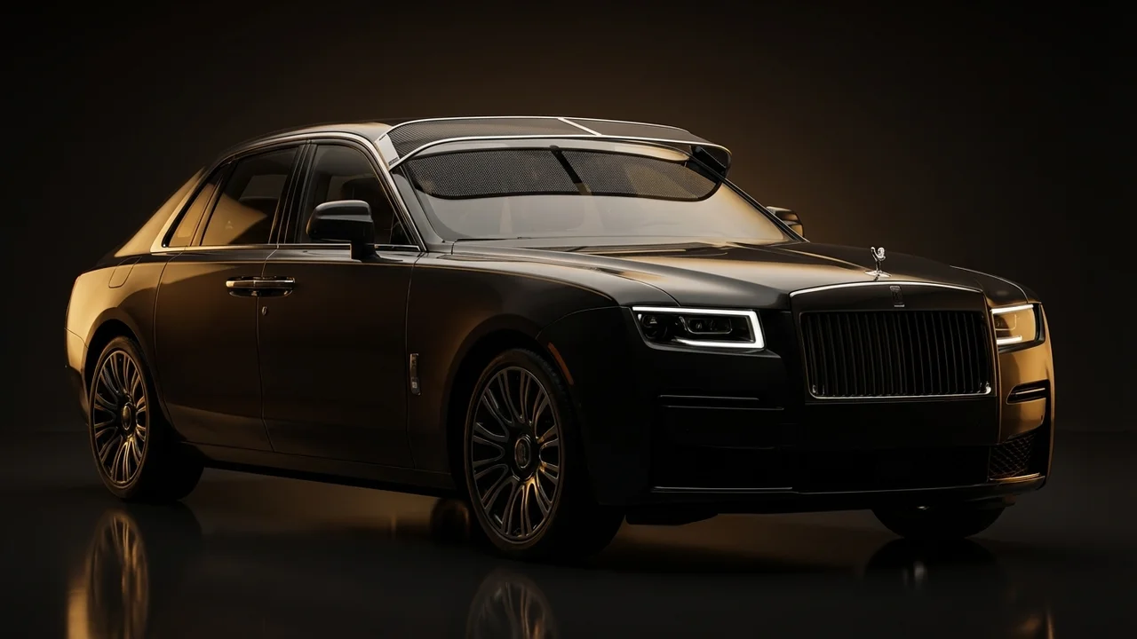 Rolls-Royce Ghost Car Windscreen Sunvisor - 1