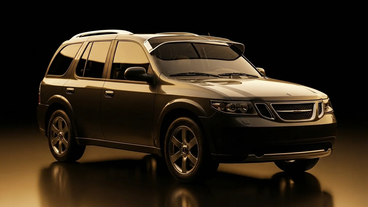 Saab 9-7x Car Windscreen Sunvisor - 1