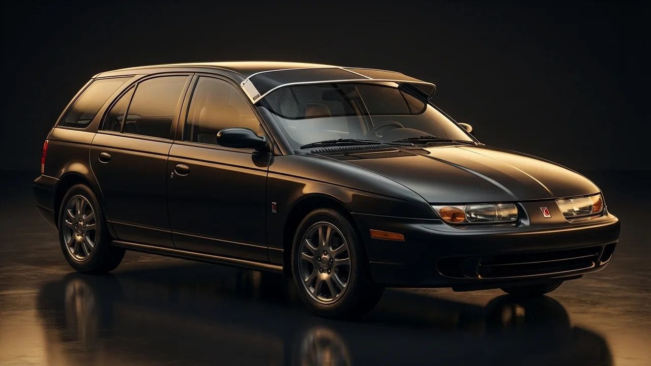 Saturn LW200 Car Windscreen Sunvisor - 1