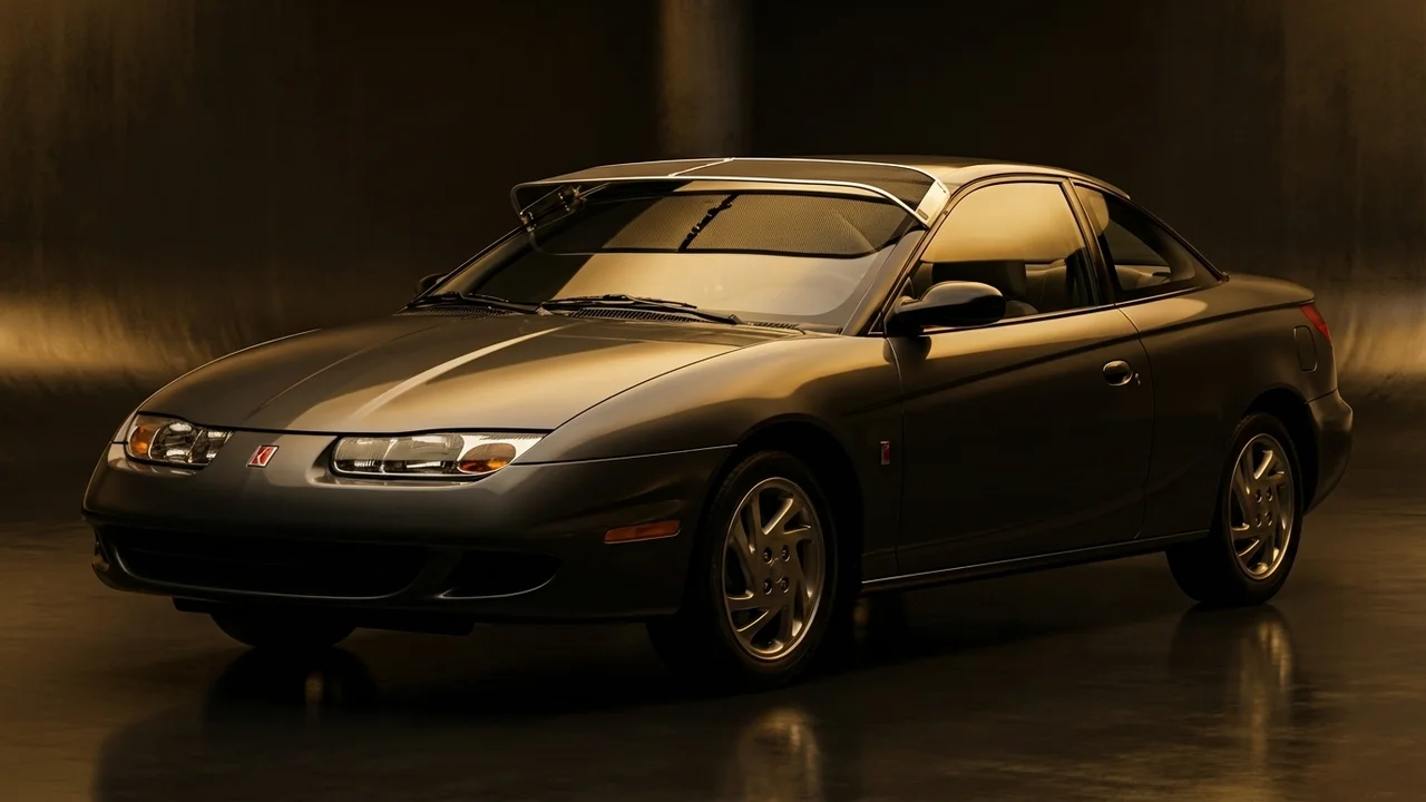 Saturn SC2 Car Windscreen Sunvisor - 1