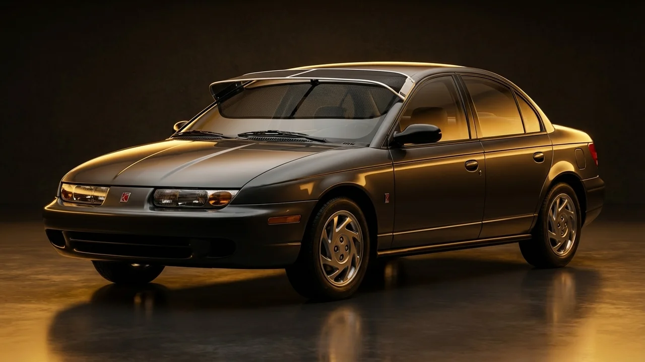 Saturn SL Car Windscreen Sunvisor - 1