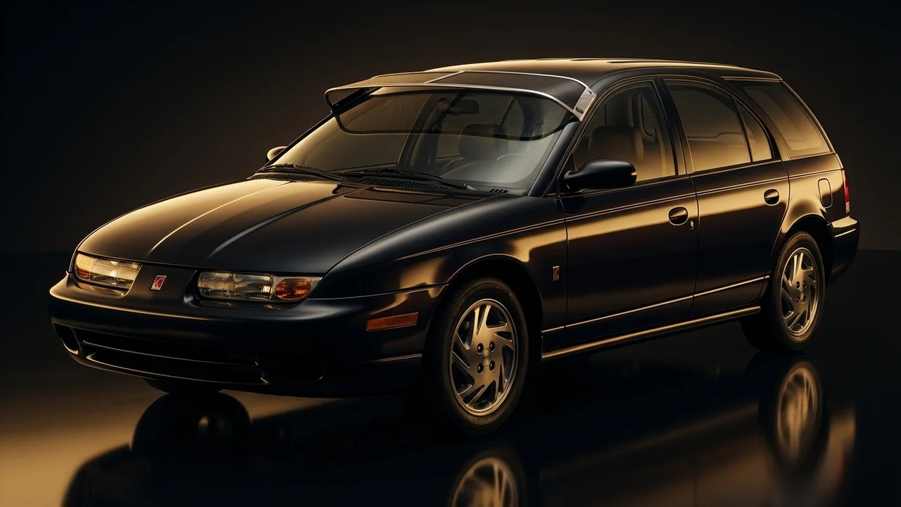 Saturn SW1 Car Windscreen Sunvisor - 1