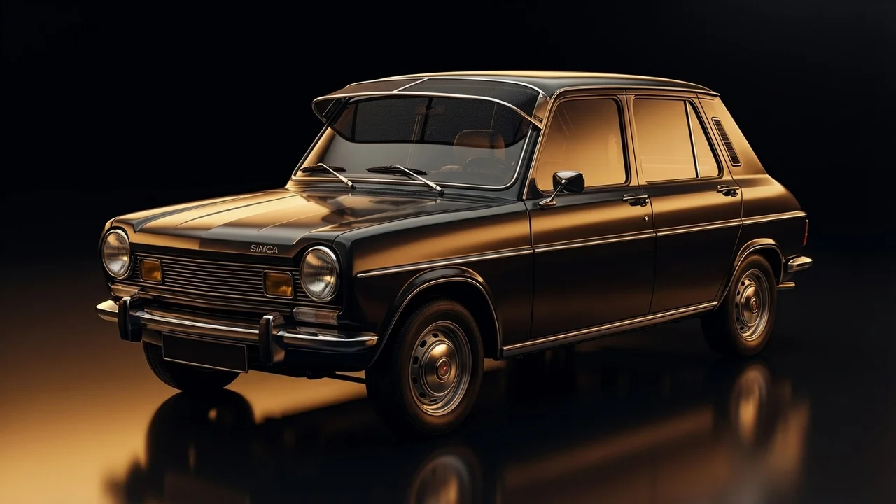 Simca 1204 Car Windscreen Sunvisor - 1204