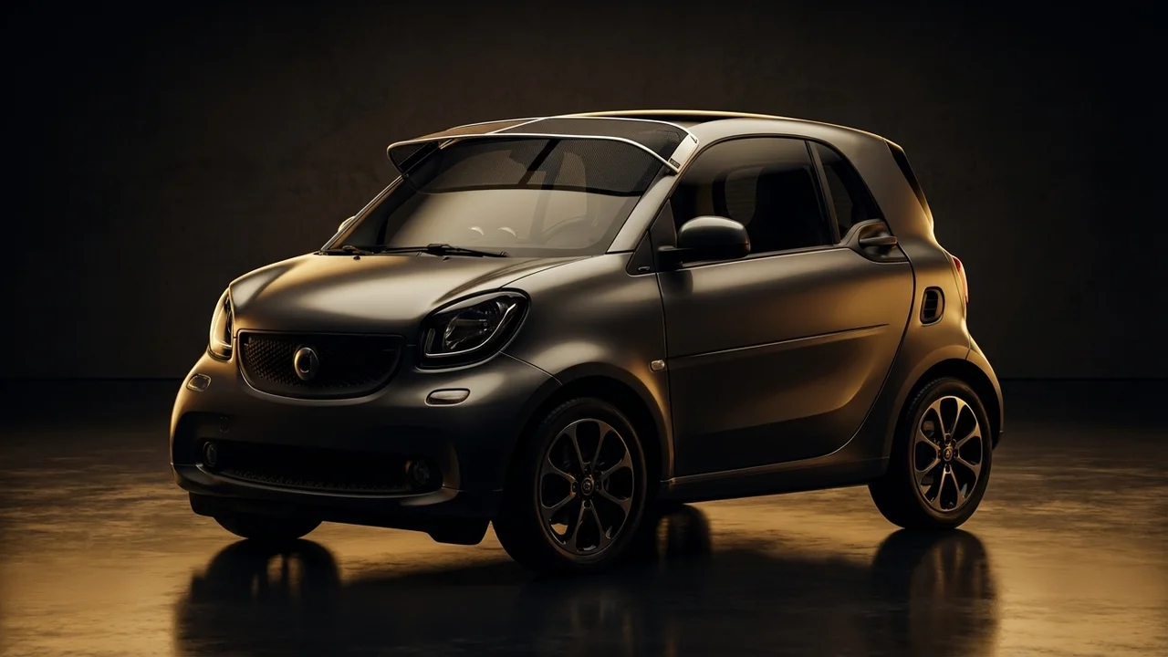 Smart City-Coupe Car Windscreen Sunvisor - 1