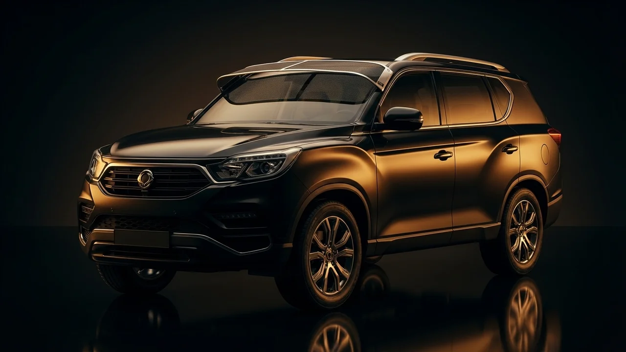 SsangYong Rexton Car Windscreen Sunvisor - 1